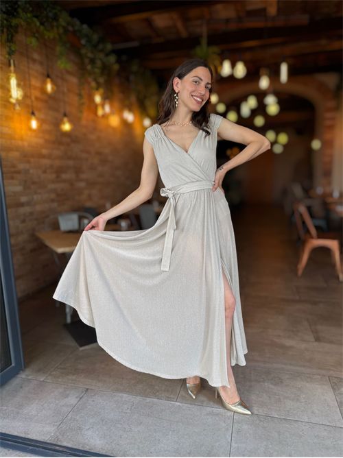 abito lurex fiocco MARELLA EMME | EMMROLLIOPLATINO